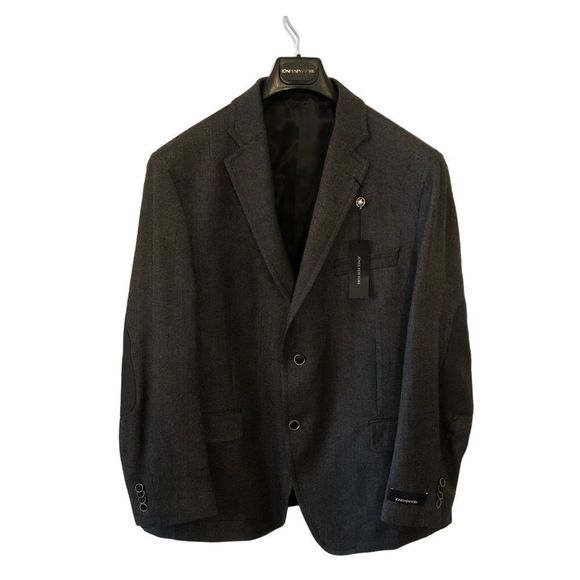Jones New York Wool Herringbone Blazer with‎ Zip-in Quilted Bib, NWT Size… - Picture 3 of 14